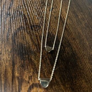 Ann Taylor double strand necklace